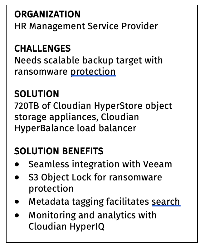 Cloudian case study